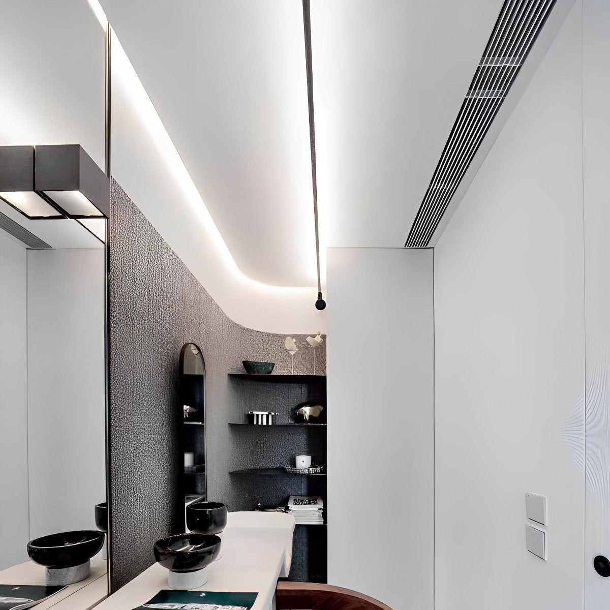 Luma LED Strip Light with Rotatable Base, Dimmable Options, 13-33 ft Lengths 0