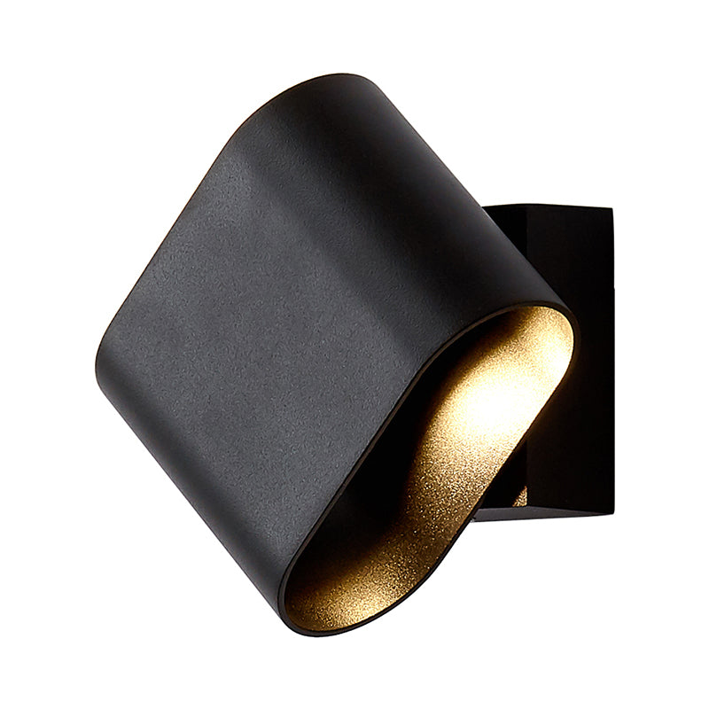 Luma Wall Sconce - Modern LED Wall Lamp in Black, Grey, or White, Energy Efficient Design 6