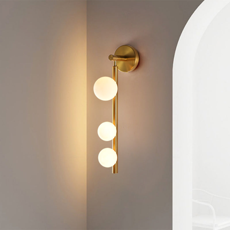 Luma Wall Sconce Lighting with Three-Head Design in Gold Finish for Modern Spaces 2