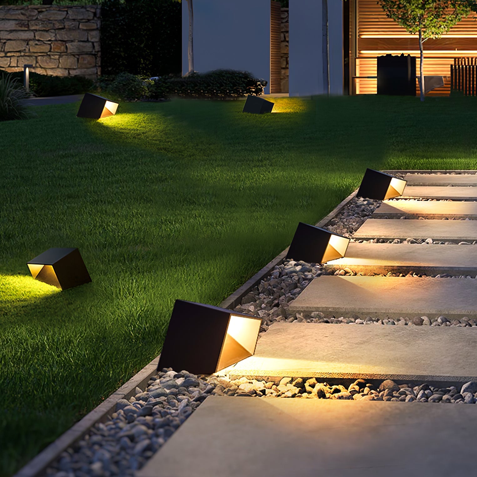 Luminara | Elegant Compact Solar Outdoor Garden Light with Remote Control 6