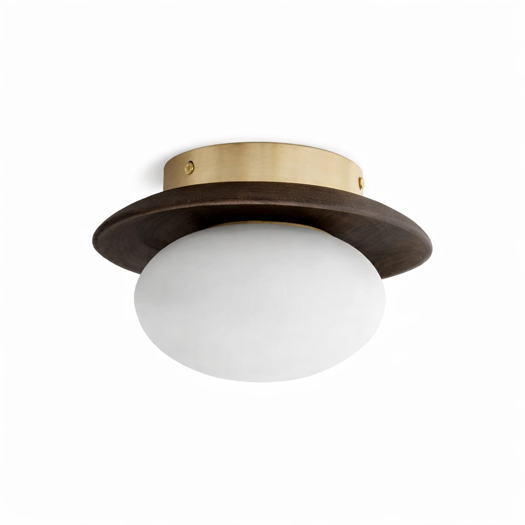 Luminara | Elegant Frosted Glass Flush Mount Ceiling Light Fixture 7