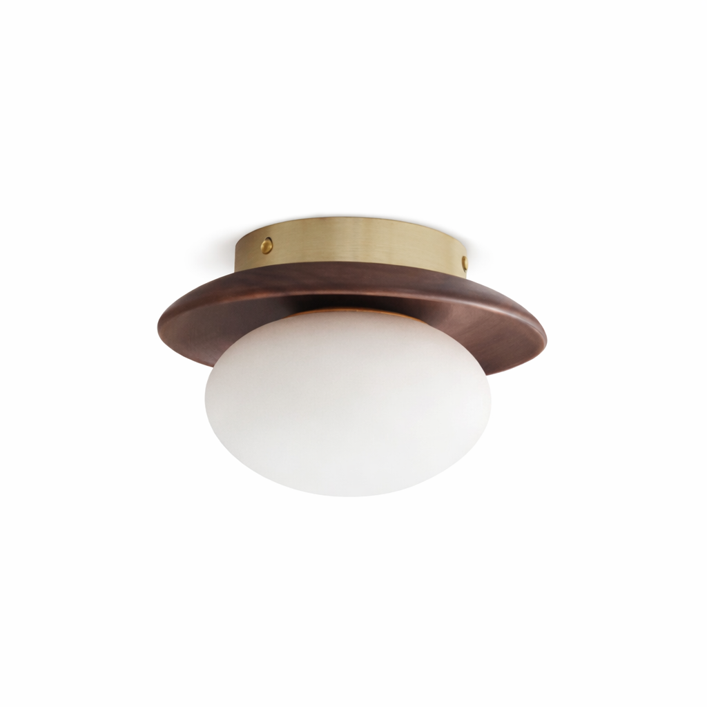 Luminara | Elegant Frosted Glass Flush Mount Ceiling Light Fixture 8