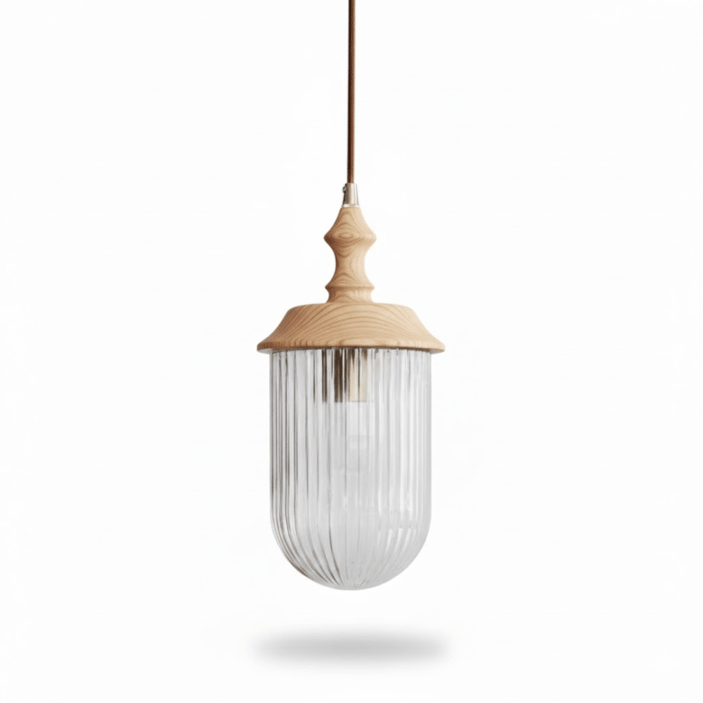 Luminara | Elegant Mid-Century Modern Glass Pendant Lighting Fixture 9