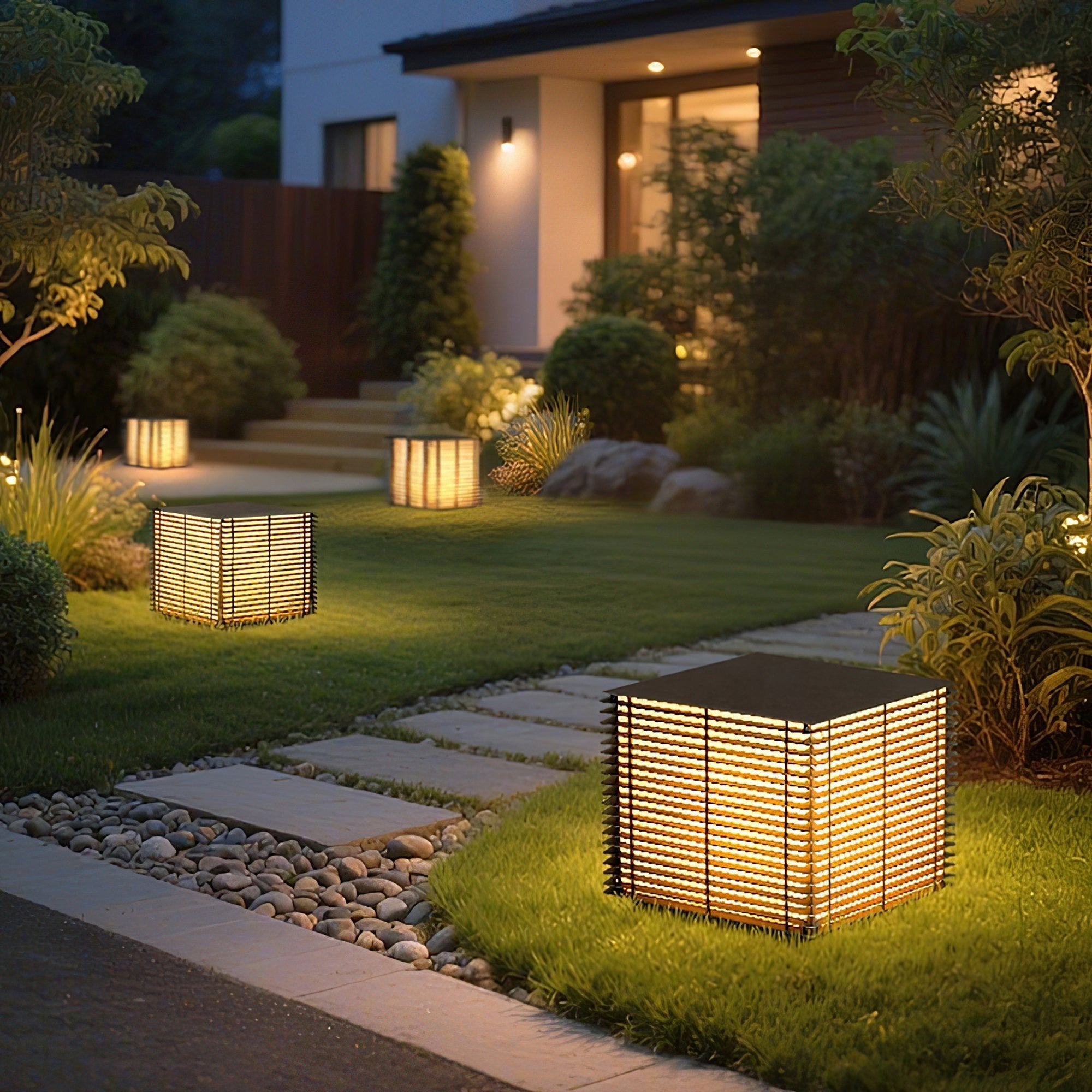 Luminara | Modern Eco-Friendly Solar Outdoor Garden Post Light 6