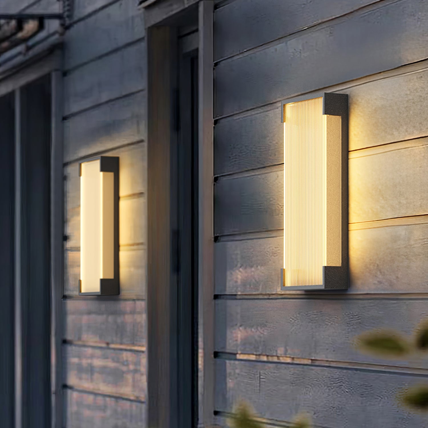Luminara | Modern Elegant Solar Outdoor Wall Lantern Light Fixture 5