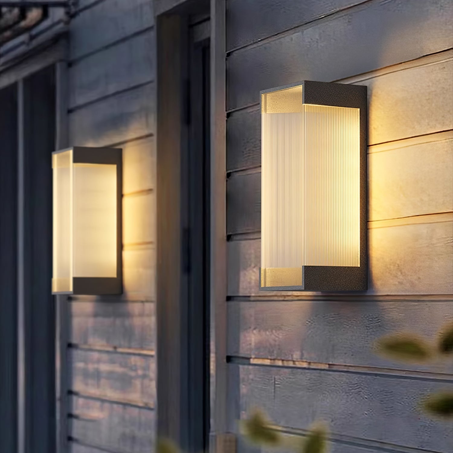 Luminara | Modern Sleek Outdoor Wall Light Fixture for Garden and Patio 4