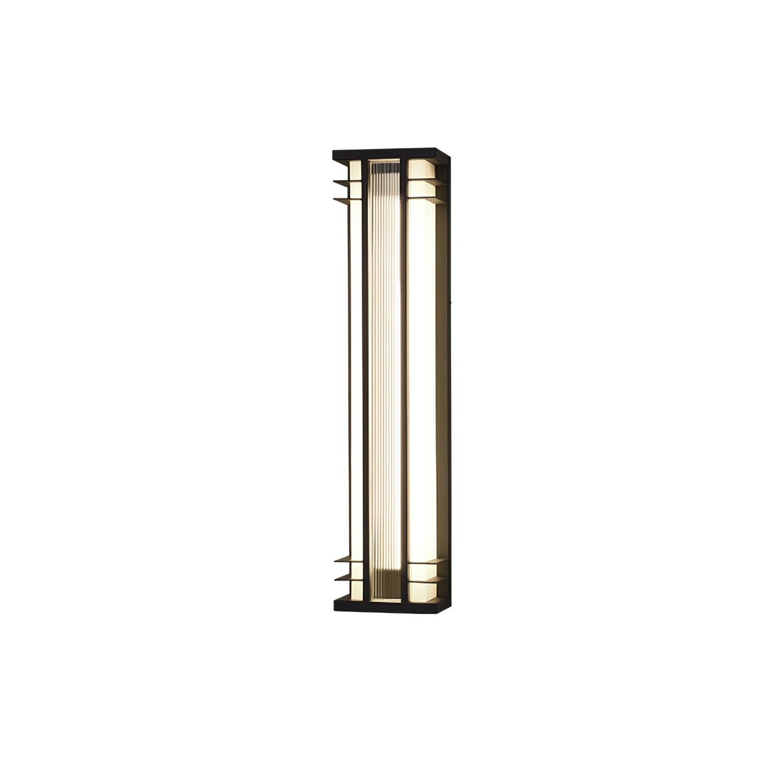 Luminara | Modern Sleek Stainless Steel Outdoor Wall Lamp 10