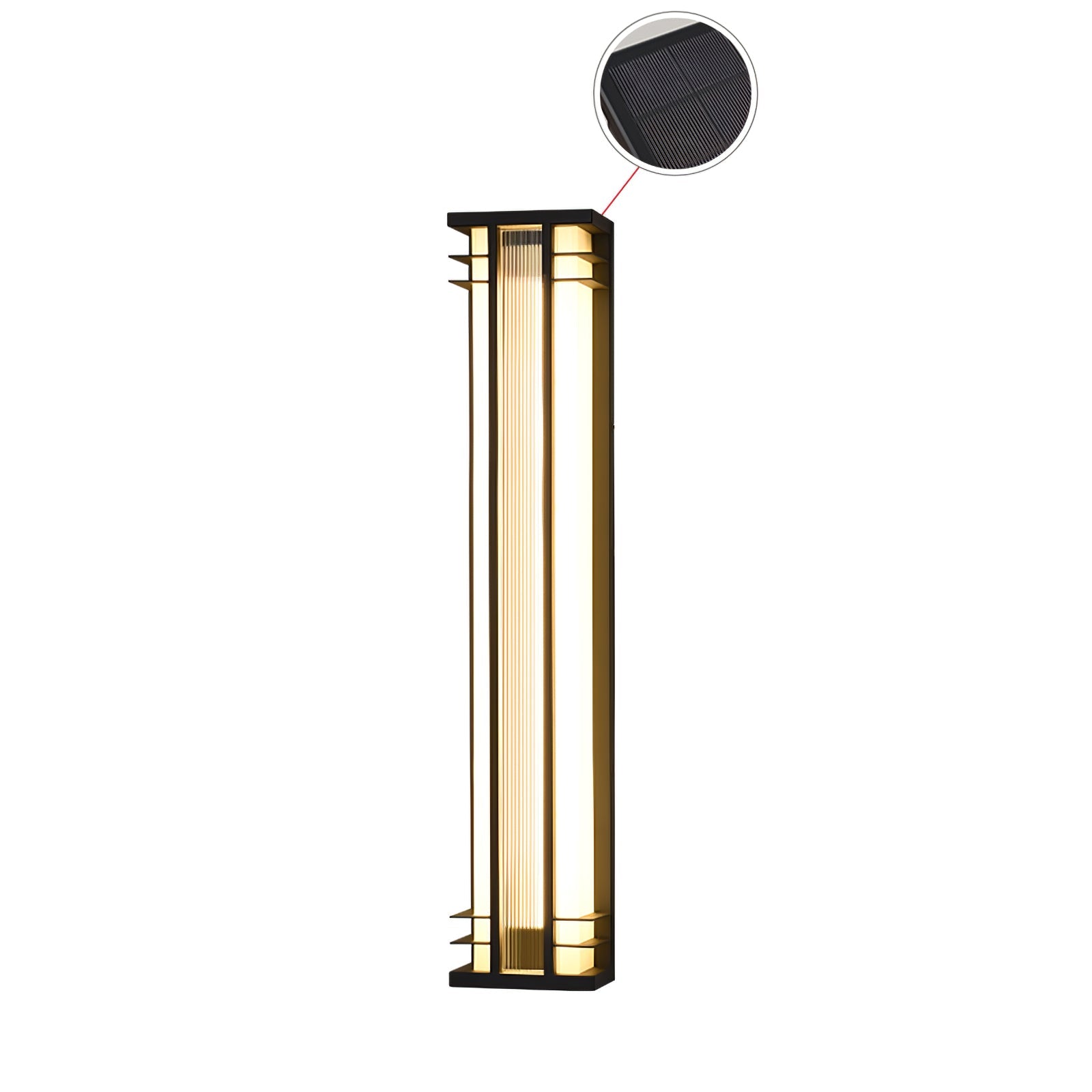 Luminara | Modern Sleek Stainless Steel Outdoor Wall Lamp 13