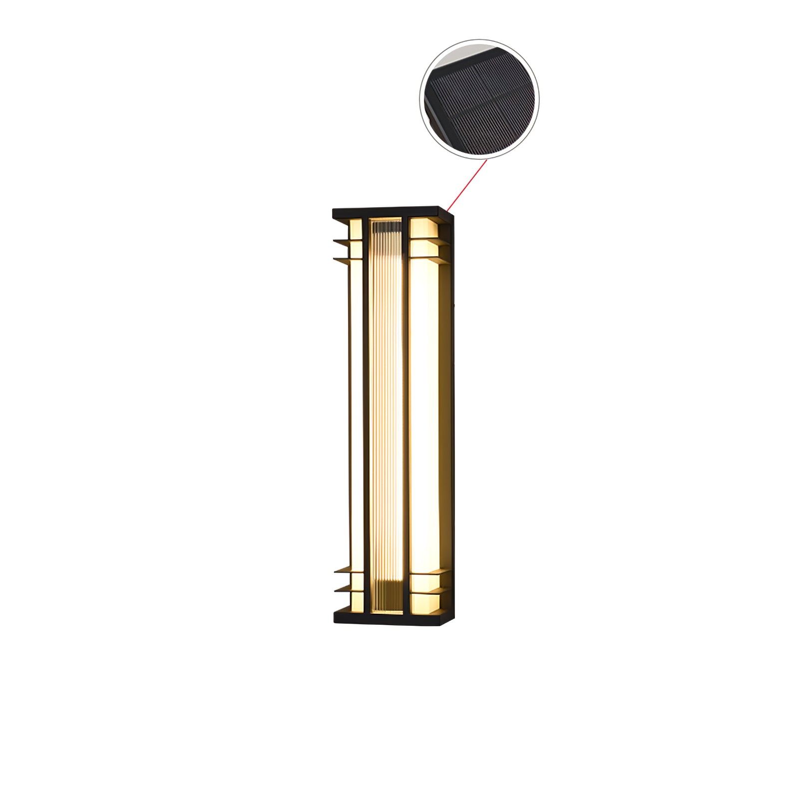 Luminara | Modern Sleek Stainless Steel Outdoor Wall Lamp 9