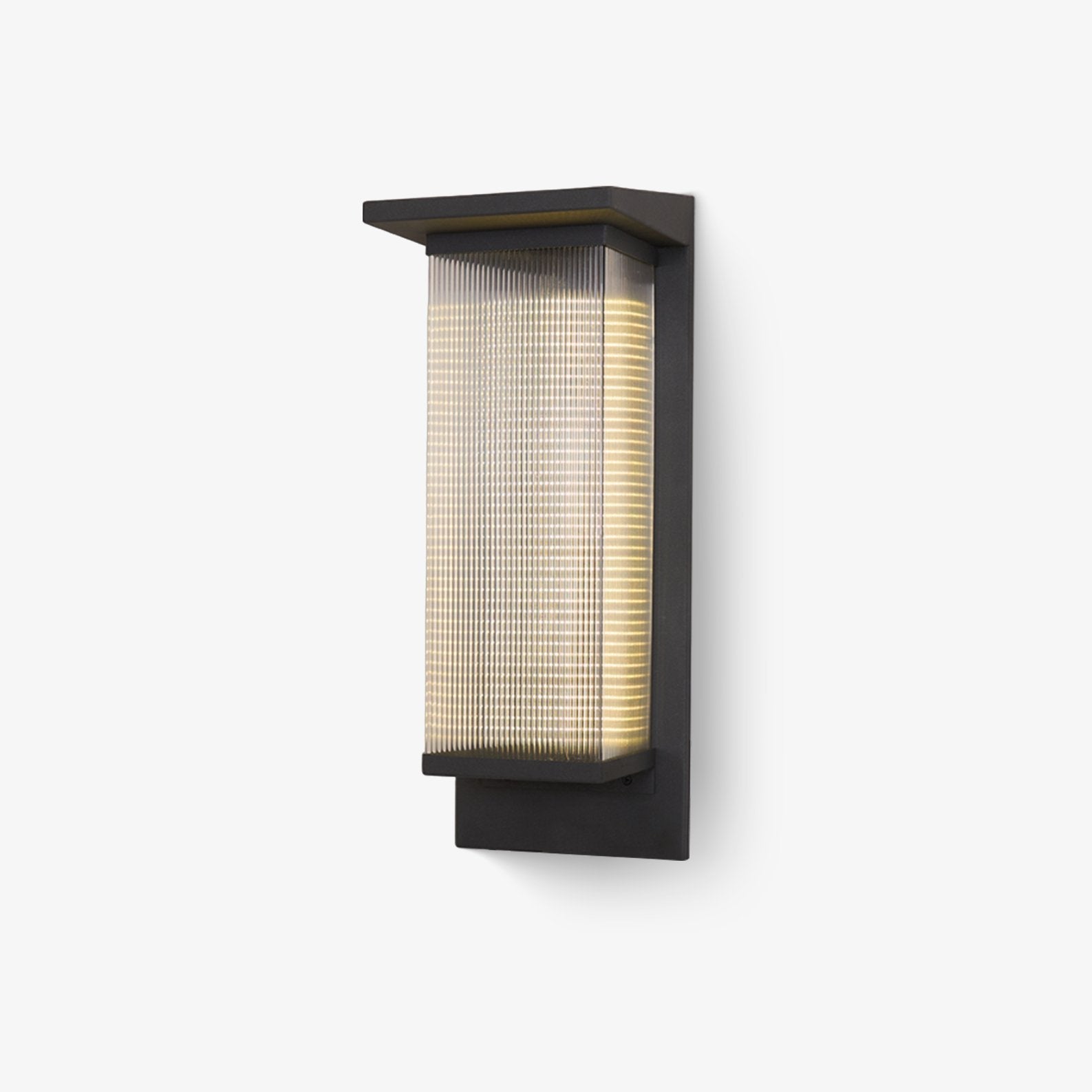 Luminara | Modern Solar Outdoor Wall Lamp with Remote Control 1
