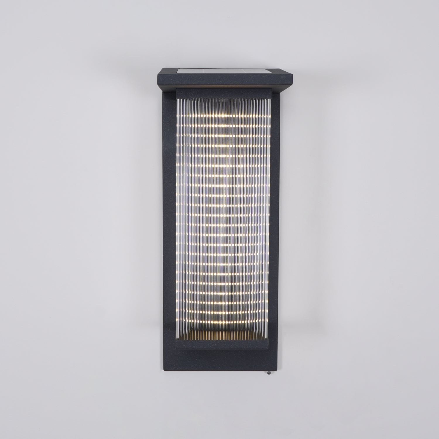 Luminara | Modern Solar Outdoor Wall Lamp with Remote Control 4