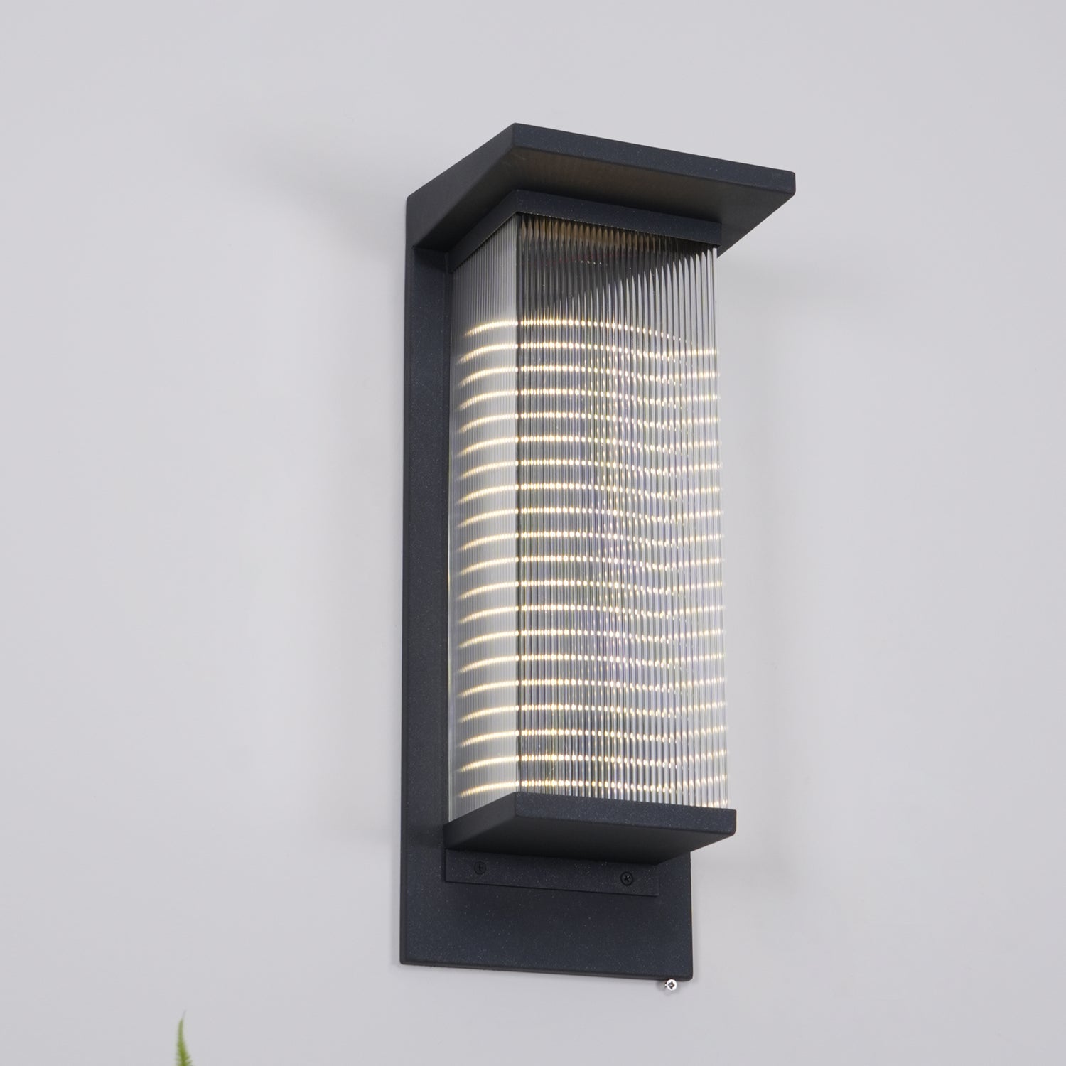 Luminara | Modern Solar Outdoor Wall Lamp with Remote Control 5