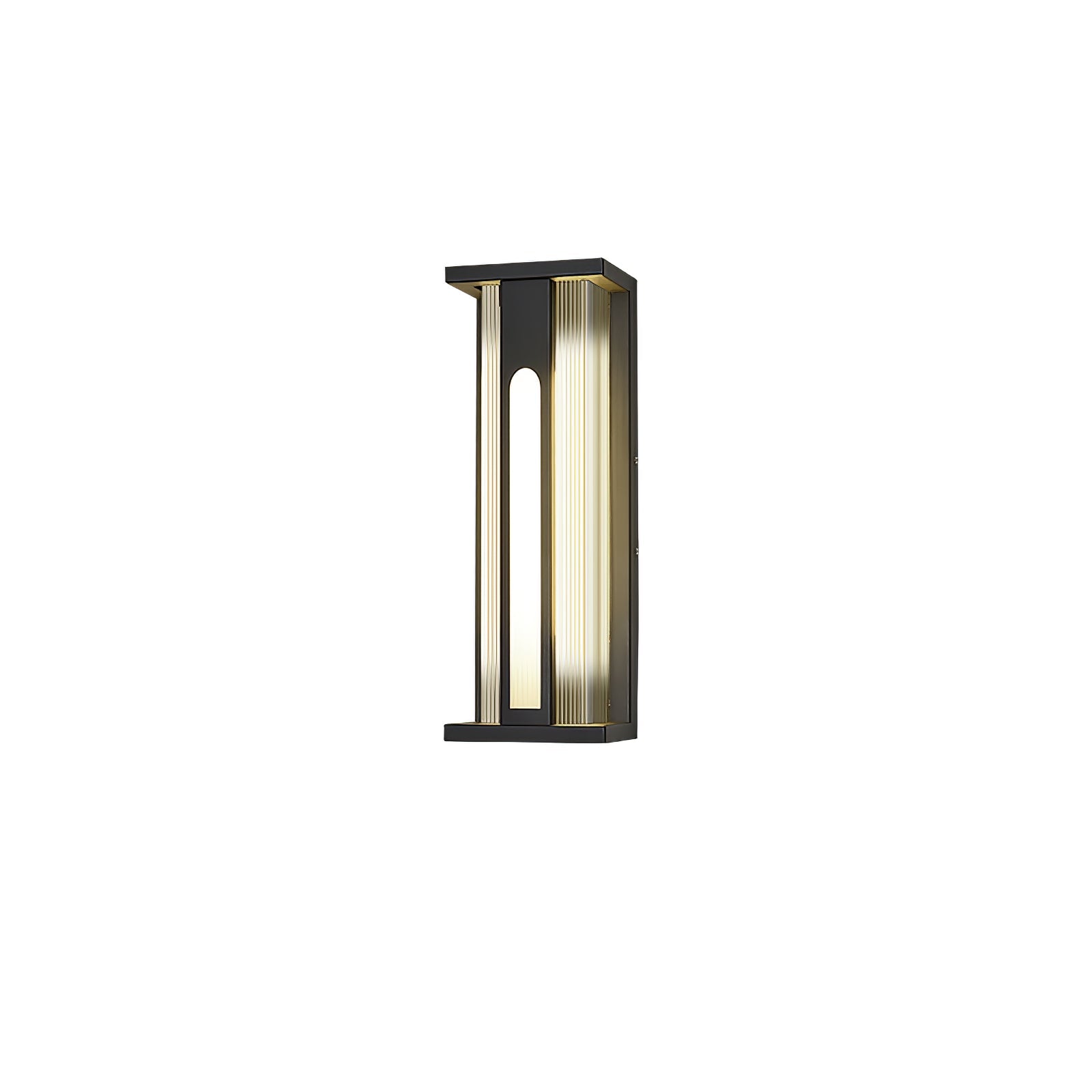 Luminara | Modern Weather-Resistant Outdoor Wall Lantern Light 0