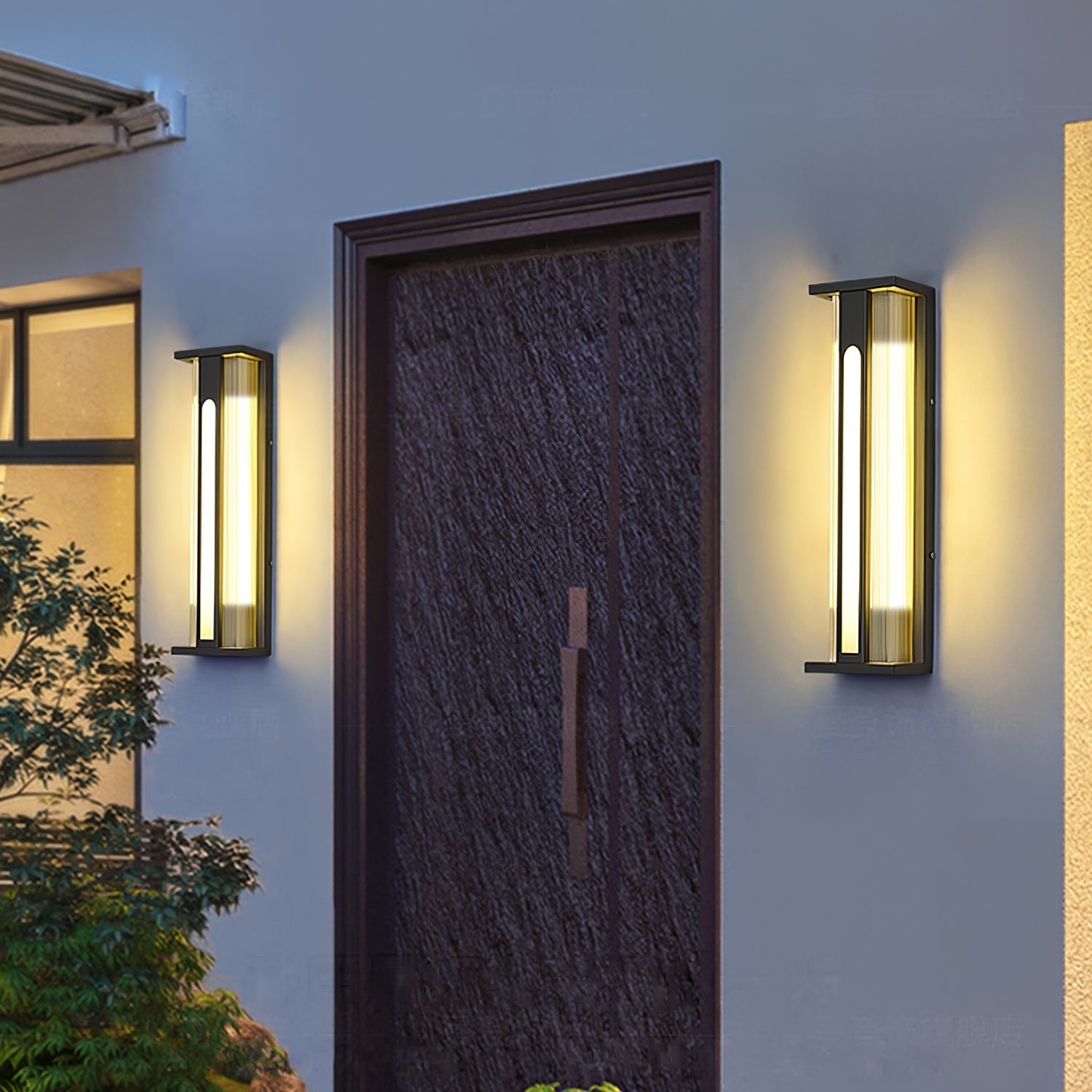 Luminara | Modern Weather-Resistant Outdoor Wall Lantern Light 2