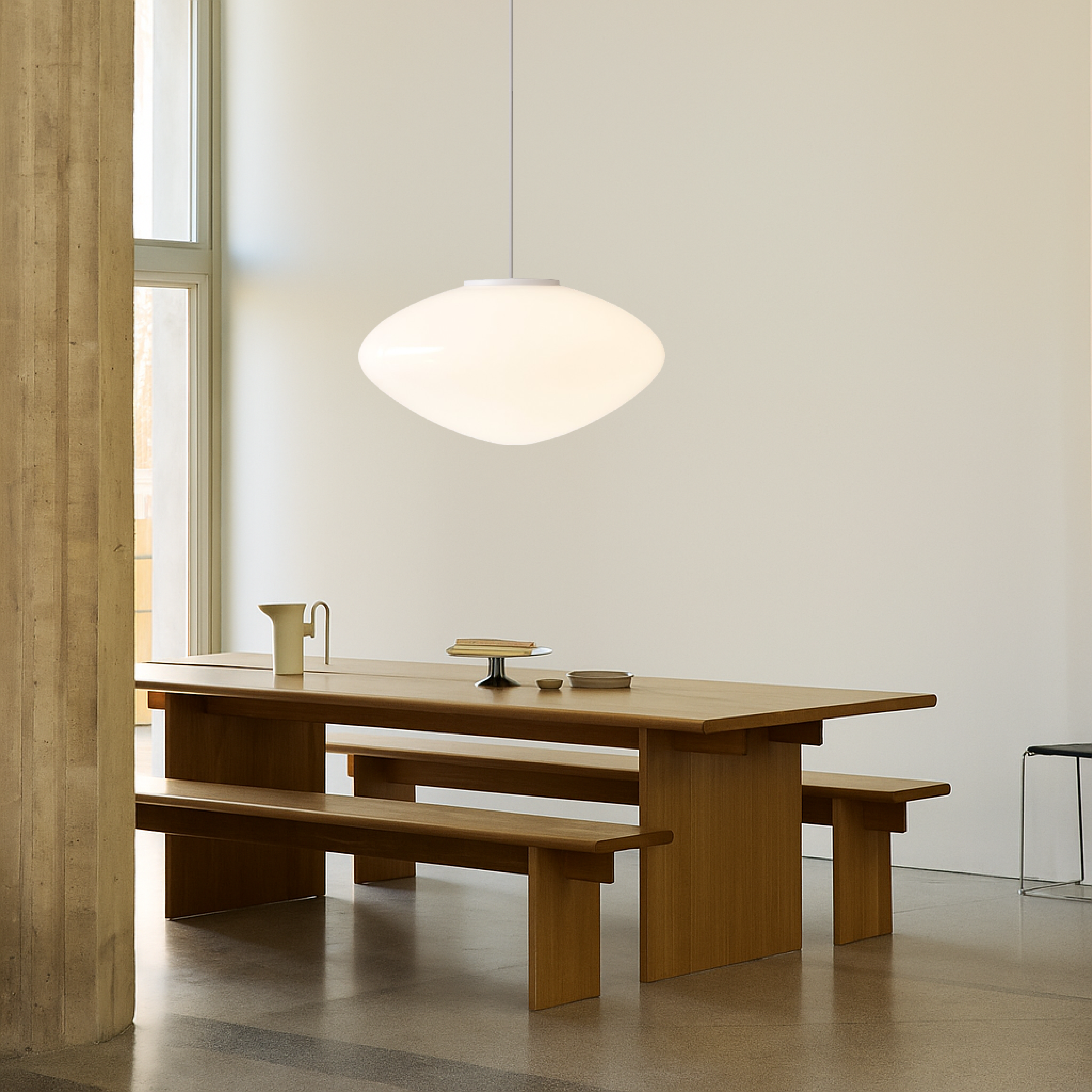 Luminara | Sleek Contemporary Glass Kitchen Pendant Lighting Fixture 3