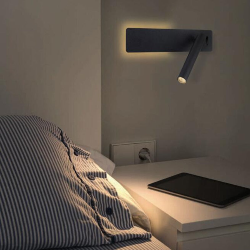Luminara | Stylish Adjustable LED Wall Light for Modern Bedrooms 1