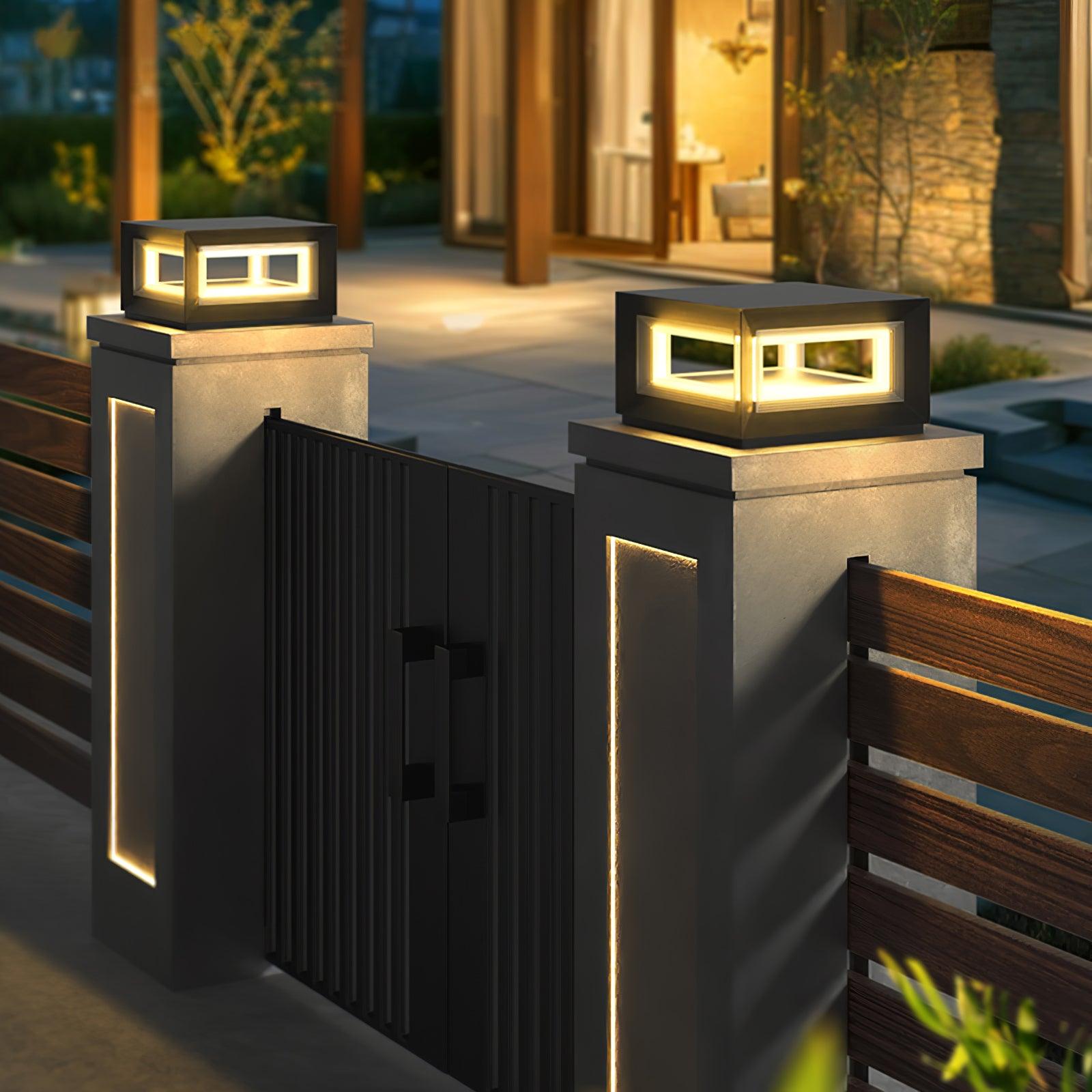 Luminara | Stylish Durable Outdoor Wall Light Fixture for Garden Illumination 2