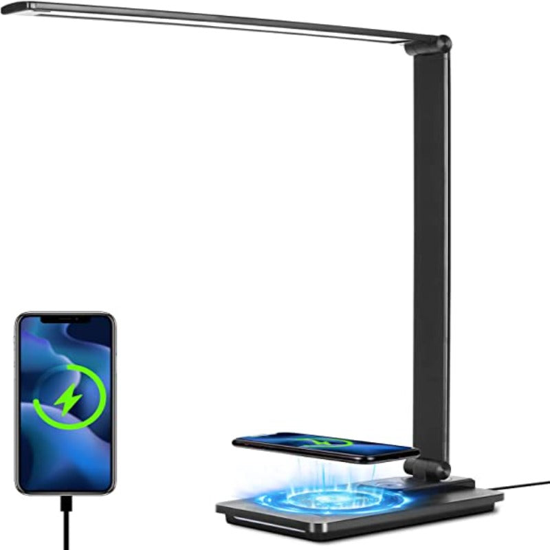 Luminex | Modern Touch-Control LED Desk Lamp with Wireless Charger 0