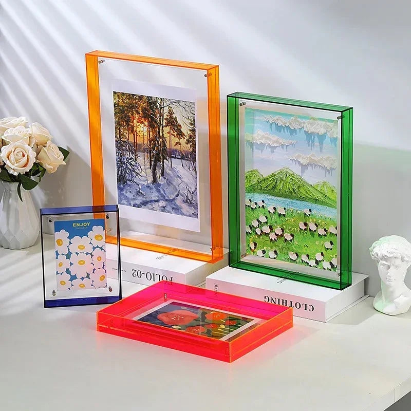 Lumora | Acrylic Photo Frame for Vibrant Display Styling 1