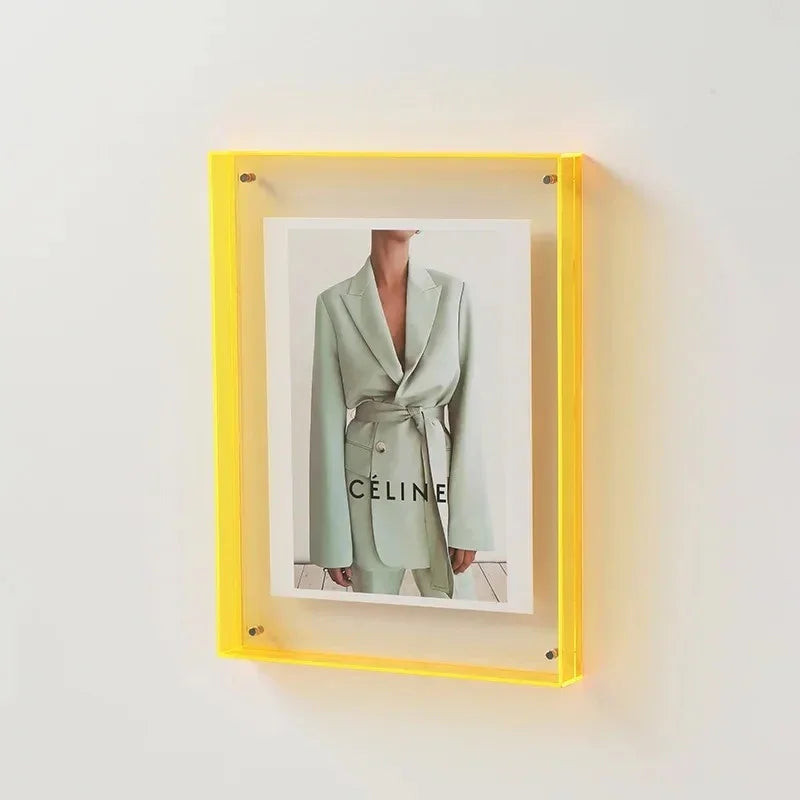 Lumora | Acrylic Photo Frame for Vibrant Display Styling 9