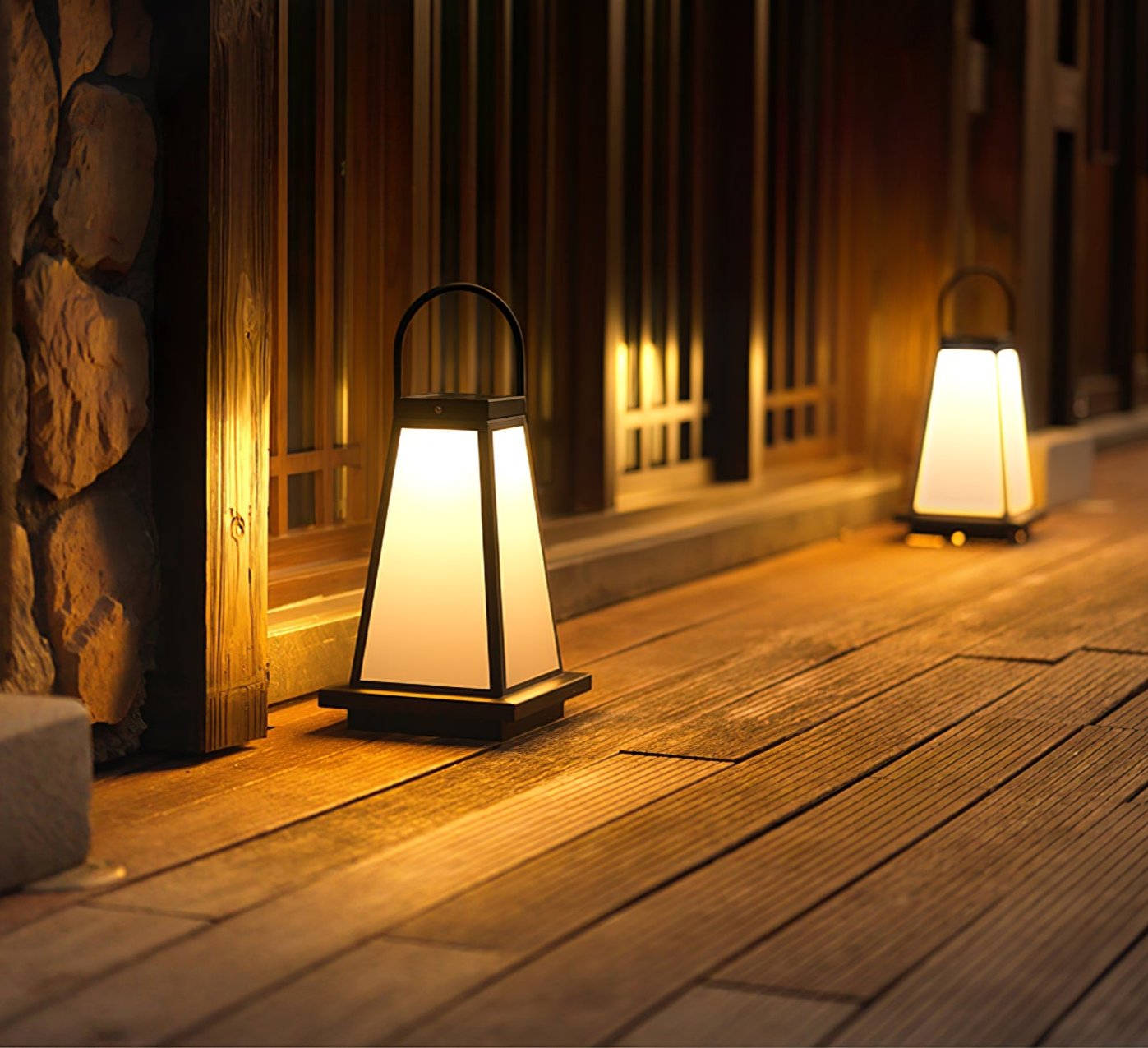 Lumosphere | Elegant Portable Solar Outdoor Lantern Lights for Garden 3