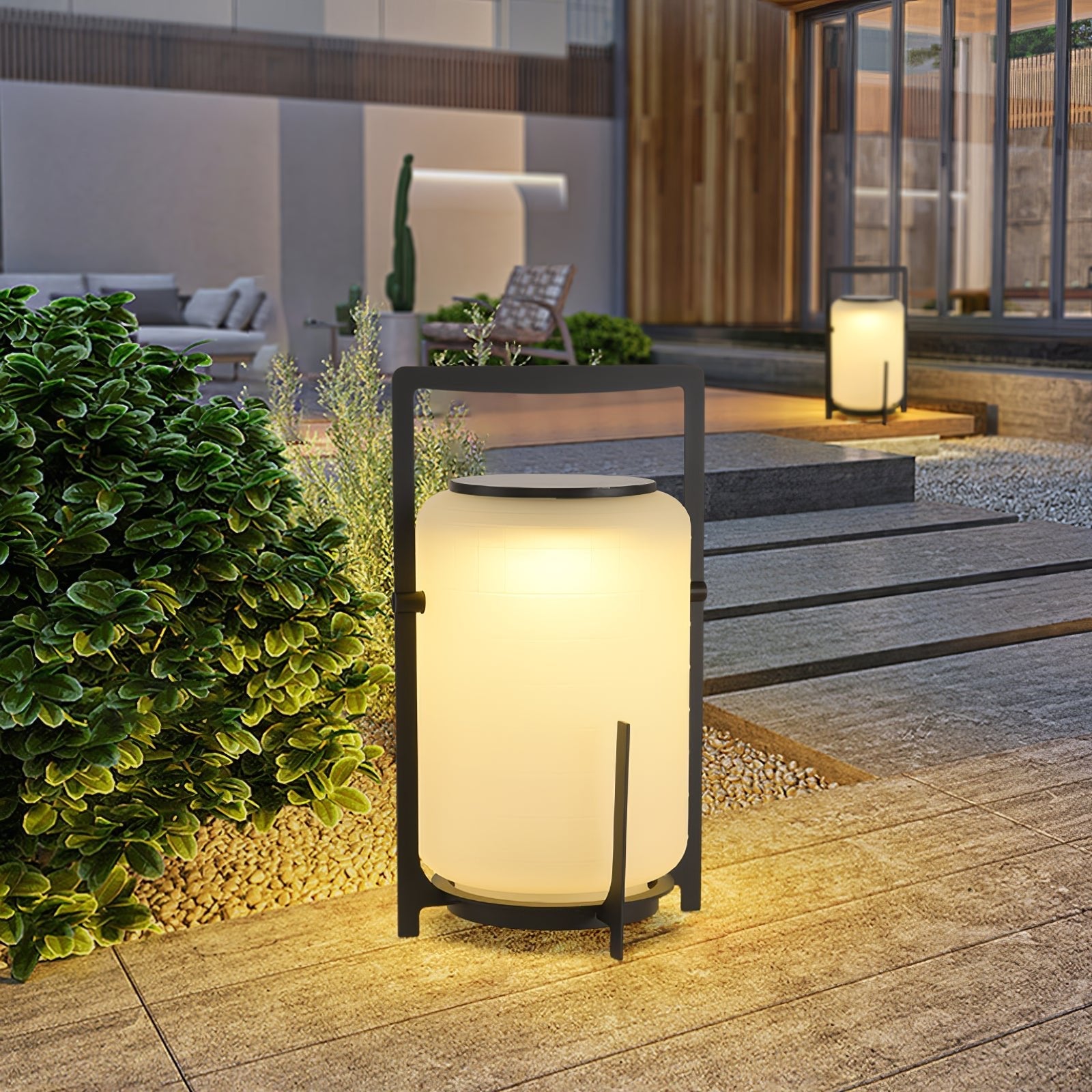 LunaGlow | Elegant Durable Solar Outdoor Table Light for Garden Illumination 4