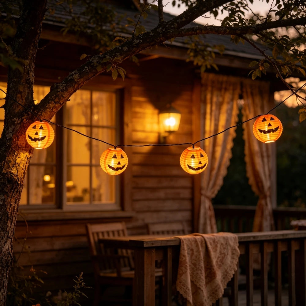 Luna Lantern String Lights for Halloween Decoration, 5M/8M Length 2