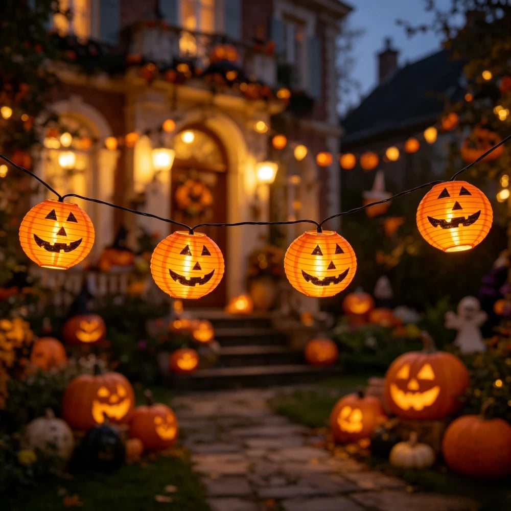 Luna Lantern String Lights for Halloween Decoration, 5M/8M Length 3