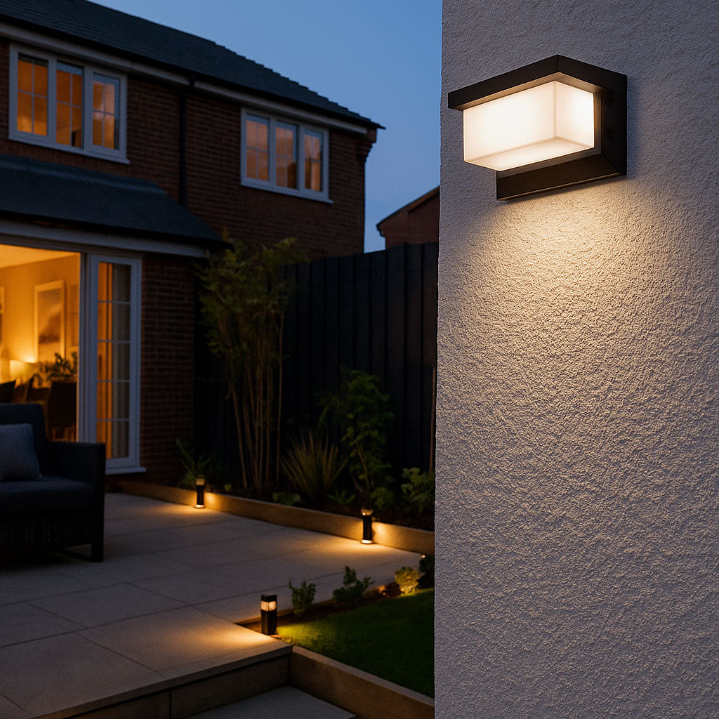 Luxen Modern Outdoor Wall Light | 30W IP65 Waterproof LED Sconce - Styyler