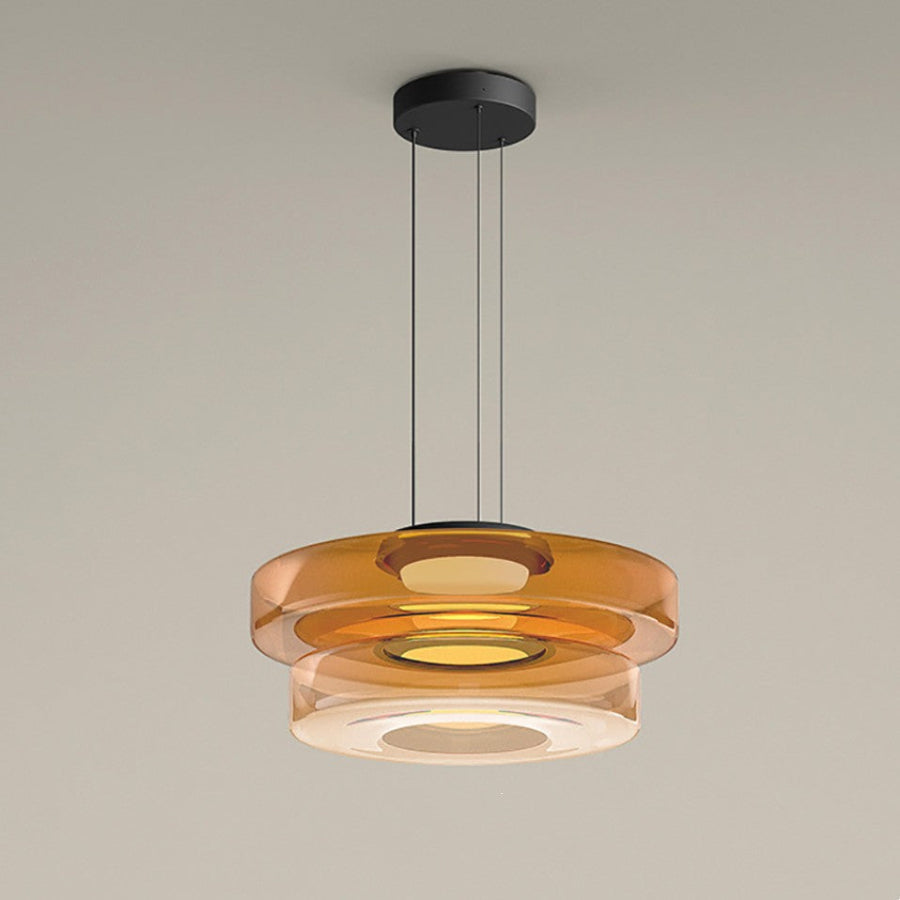 Luxenor | Elegant Luma Glass Pendant Light for Warm Kitchen Glow 1