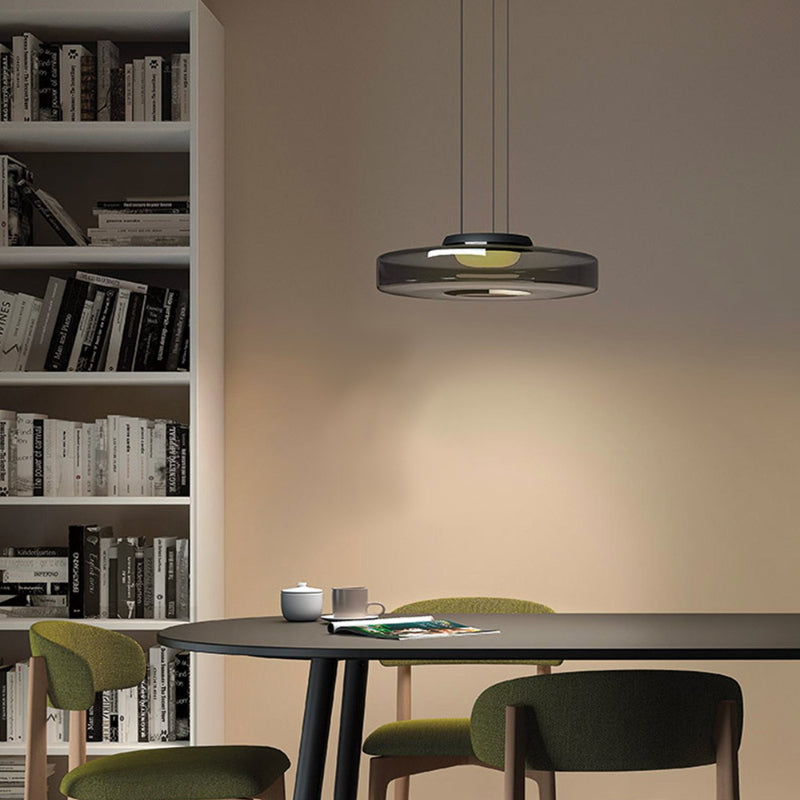 Luxenor | Elegant Luma Glass Pendant Light for Warm Kitchen Glow 11