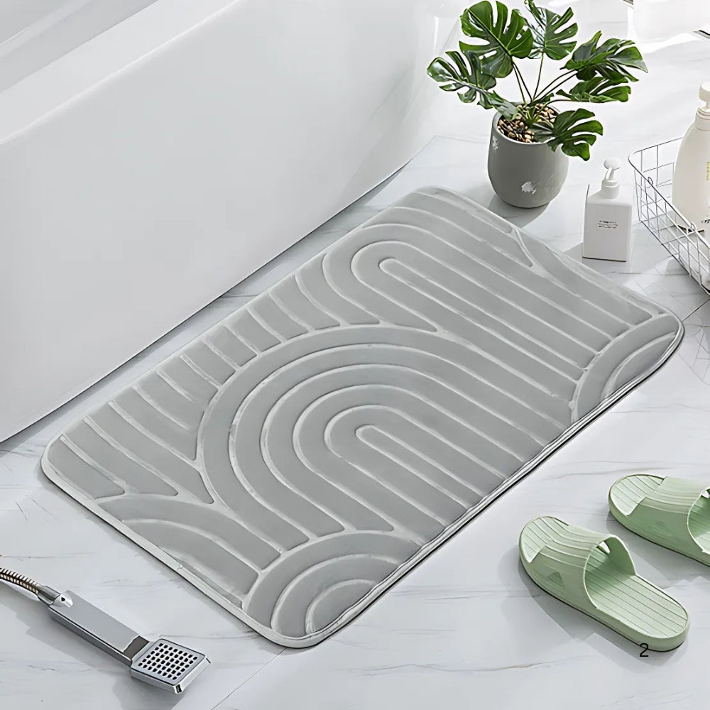 Luxurious Cashmere Bath Mat | Non-Slip Design for Ultimate Comfort and Safety 2