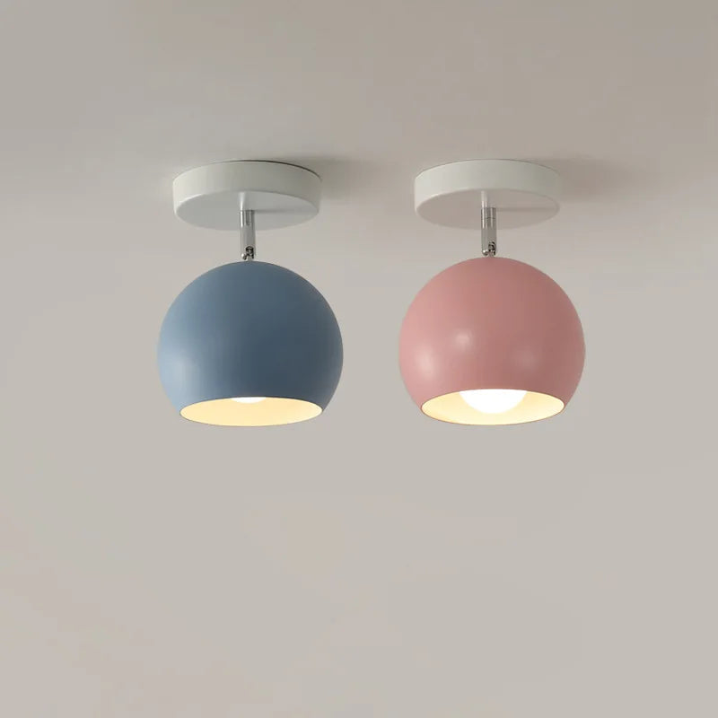 MacaronGlow | Cheerful Pastel LED Flush Mount Ceiling Light Fixture 2