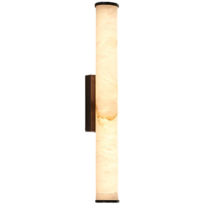 MarbleGlow | Elegant Minimalist Copper-Finished LED Wall Sconce 1