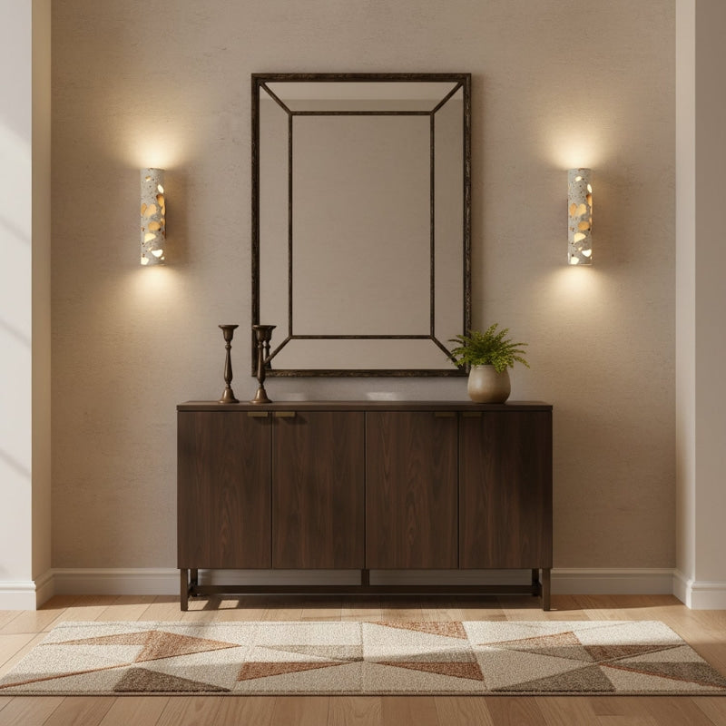 Mireva | Walnut Wood Wall Lamp for Contemporary Interiors 3