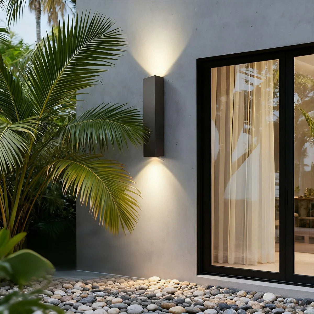 Modern Outdoor Wall Light with IP65 Waterproof Rating – Up and Down LED Exterior Wall Lights for Garden and Patio 5