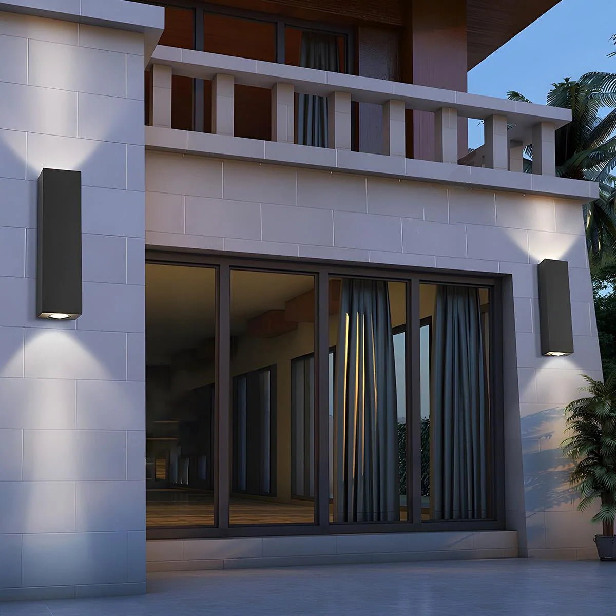 Modern Outdoor Wall Light with IP65 Waterproof Rating – Up and Down LED Exterior Wall Lights for Garden and Patio 8