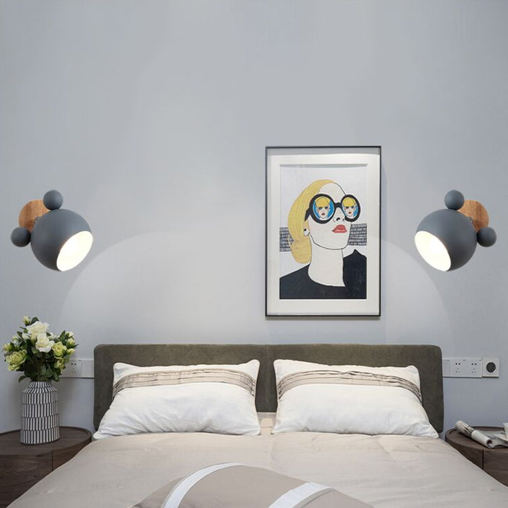 Mousey Wall Lamp with Soft LED Lighting for Kids' Rooms and Nurseries - Styyler