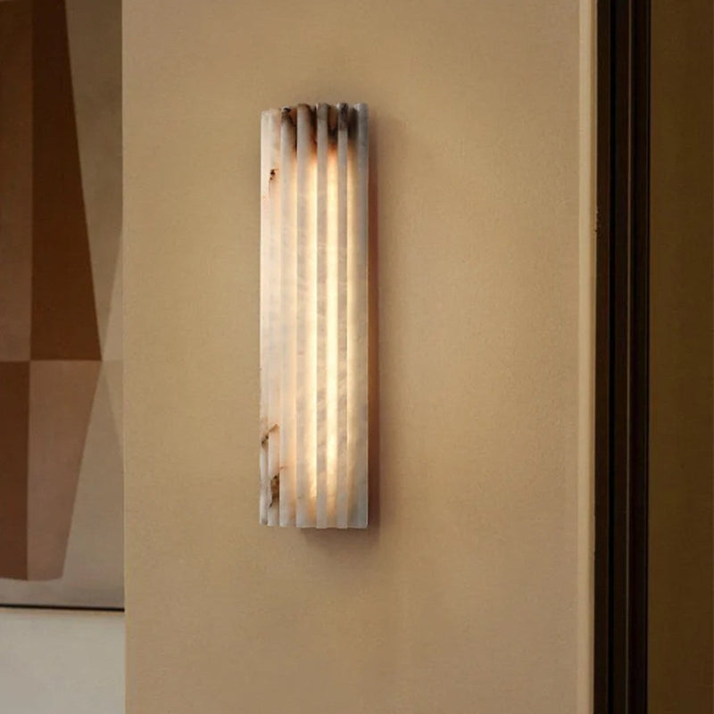 Nexora | Alabaster Wall Light for Dimmable Ambient Glow