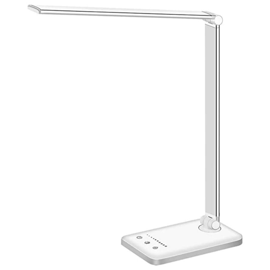 Niva | Modern Adjustable LED Desk Lamp with USB Charging Port 4