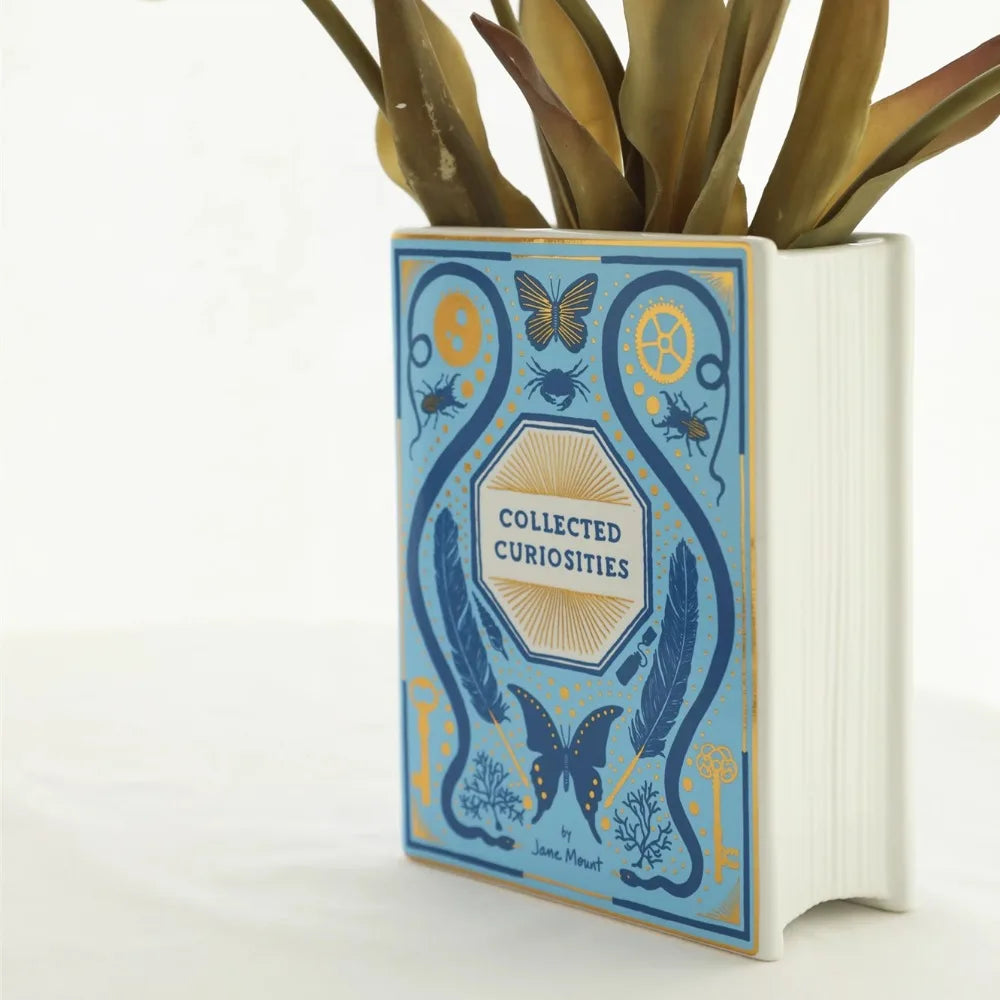 NordicCeramic | Unique Book Shape Design for Elegant Flower Arrangements 2