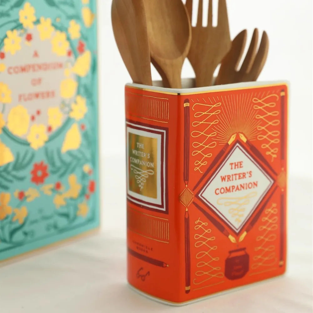 NordicCeramic | Unique Book Shape Design for Elegant Flower Arrangements 3