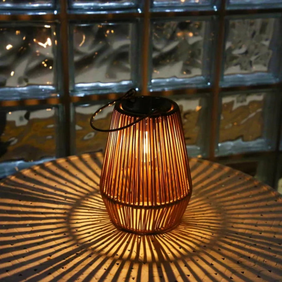 Noreva | Handcrafted Solar Lantern for Outdoor Warm Ambient Glow 1