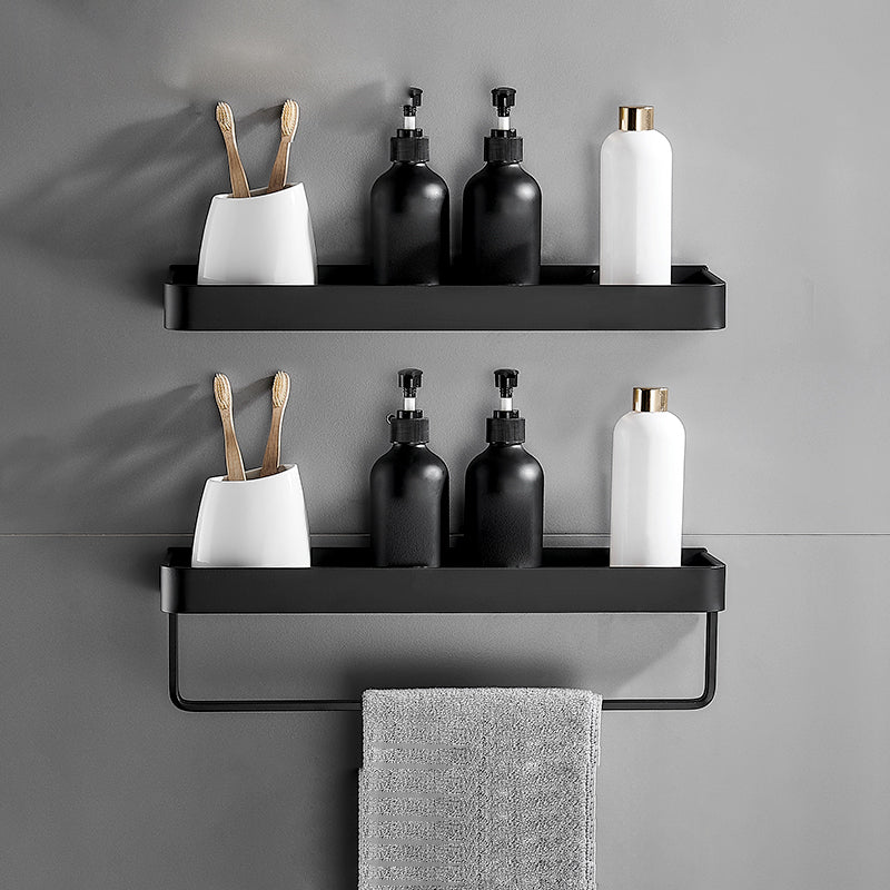 Nox Bathroom Shelf - Anti-Rust Metal Storage in Matte Black, Multiple Size Options 10