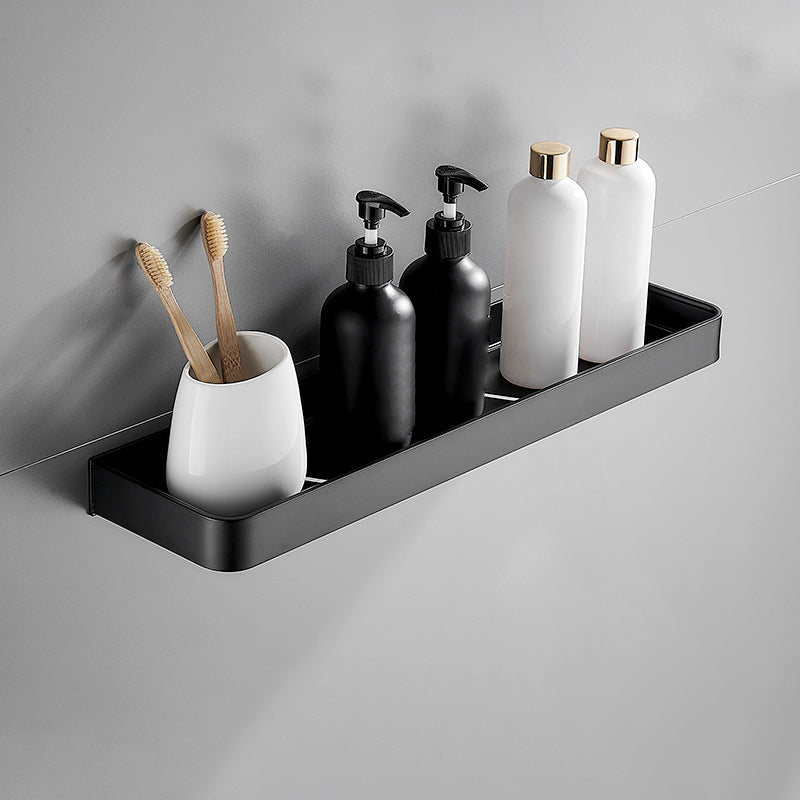 Nox Bathroom Shelf - Anti-Rust Metal Storage in Matte Black, Multiple Size Options 13