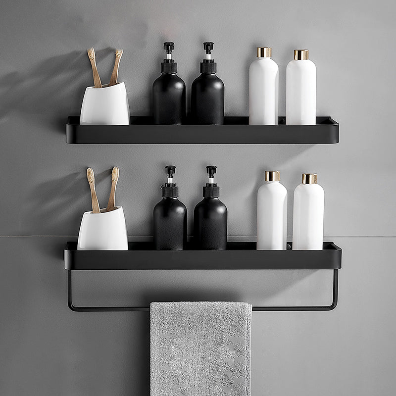 Nox Bathroom Shelf - Anti-Rust Metal Storage in Matte Black, Multiple Size Options 14
