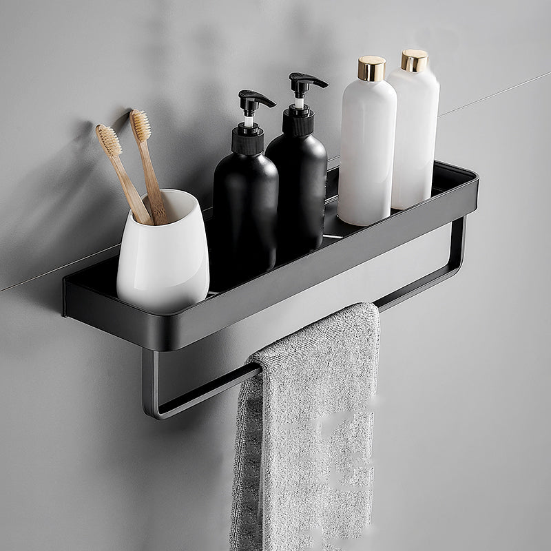 Nox Bathroom Shelf - Anti-Rust Metal Storage in Matte Black, Multiple Size Options 16