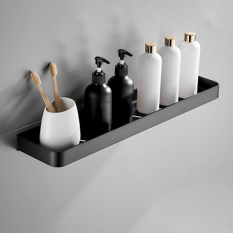 Nox Bathroom Shelf - Anti-Rust Metal Storage in Matte Black, Multiple Size Options 17