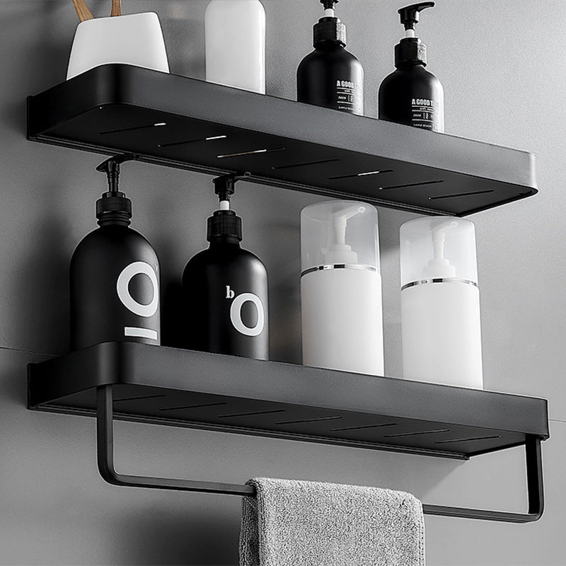 Nox Bathroom Shelf - Anti-Rust Metal Storage in Matte Black, Multiple Size Options 7