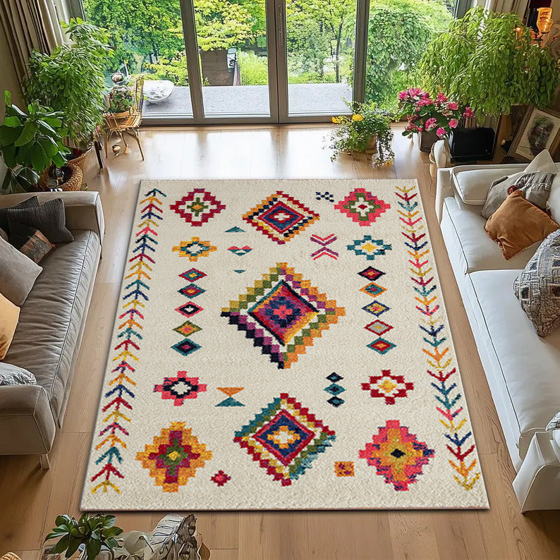 Lyra Rug | Machine Washable | Non Slip | Kilim-Style - Styyler
